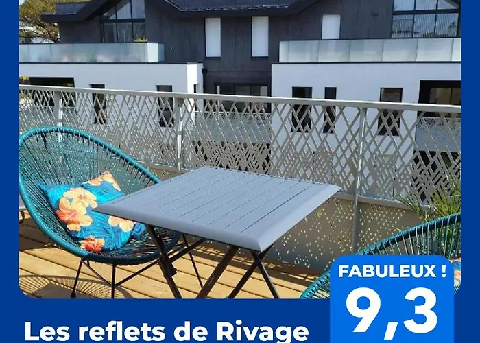 Les Reflets De Rivage Avec Garage Privatif - 350M Plage